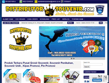 Tablet Screenshot of distributorsouvenir.com